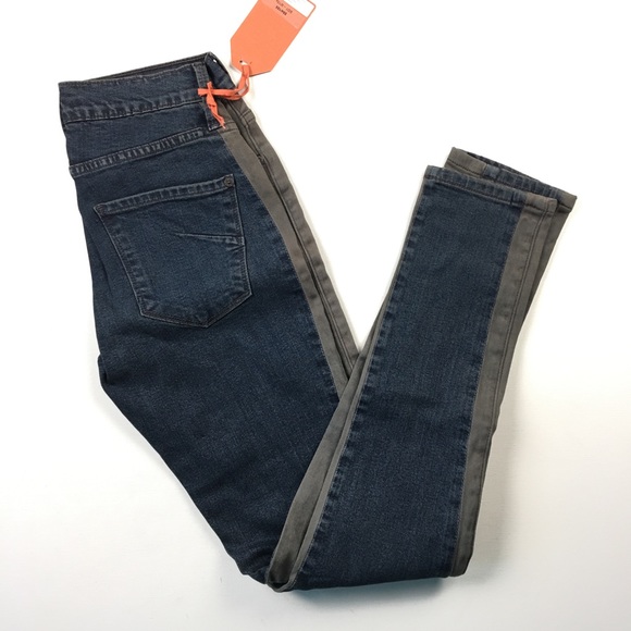 James Jeans Denim - James Jeans Women’s Skinny 2-Tone Jeans 25 C5213
